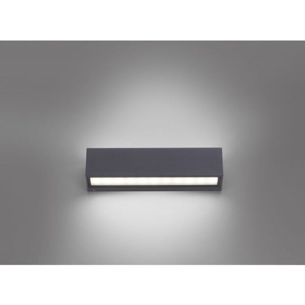 Lampe dextérieur LED murale aluminium L:25 cm IP65 Up & Down