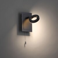 Spot mural à LED avec interrupteur à...