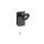 Spot mural à LED avec interrupteur à tirette IP44 réglable 6 W