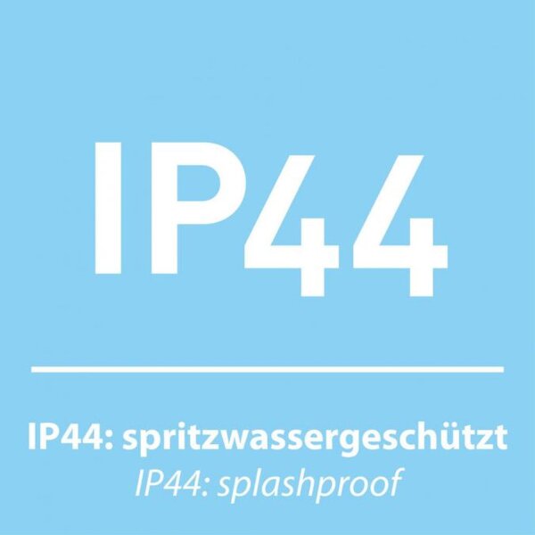Spot mural à LED Interrupteur à tirette IP44 flexible en aluminium