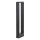 Borne déclairage LED métal 60 cm de haut IP54 noir 480 lm