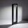 Borne déclairage LED métal 60 cm de haut IP54 noir 480 lm