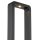 Borne déclairage LED Métal hauteur 80 cm IP54 noir 3000 K
