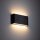 Applique LED extérieure métal noir 17,5 cm IP54 Up Down