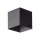 Lampe dextérieur LED Mur Noir Métal IP54 3000 K Cube