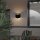 Lampe dextérieur LED Mur Noir Métal IP54 3000 K Cube