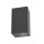Up Down Lampe dextérieur murale IP44 Métal Gris H:15,1 cm GU10