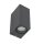 Up Down Lampe dextérieur murale IP44 Métal Gris H:15,1 cm GU10