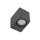 Applique murale extérieure Downlight Gris Métal IP44 GU10 H:8 cm