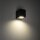 Applique murale extérieure Downlight Gris Métal IP44 GU10 H:8 cm