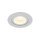 Spot encastré orientable en métal Ø7,5 cm IP65 blanc