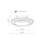 Spot encastré rond métal verre Ø8,5 cm IP65 noir