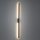 Lampe LED dextérieur Mur Métal Gris IP65 H:121 cm indirect