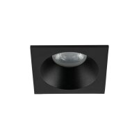 Spot encastr&eacute; noir m&eacute;tal IP65 GU10 L:8,5 cm...