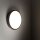 Applique extérieure ronde à LED IP54 aluminium noir 18 W