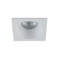 Spot encastr&eacute; blanc m&eacute;tal IP65 GU10 L:8,5...