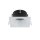 Spot encastré blanc métal IP65 GU10 L:8,5 cm résistant aux intempéries