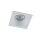 Spot encastré blanc métal IP65 GU10 L:8,5 cm résistant aux intempéries