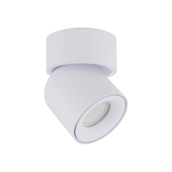 Spot de plafond réglable blanc métal GU10 IP65