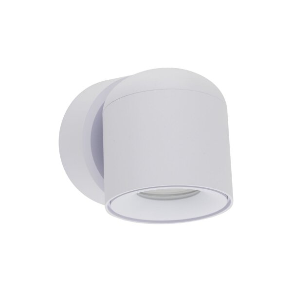Spot de plafond réglable blanc métal GU10 IP65
