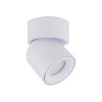 Spot de plafond réglable blanc métal GU10 IP65