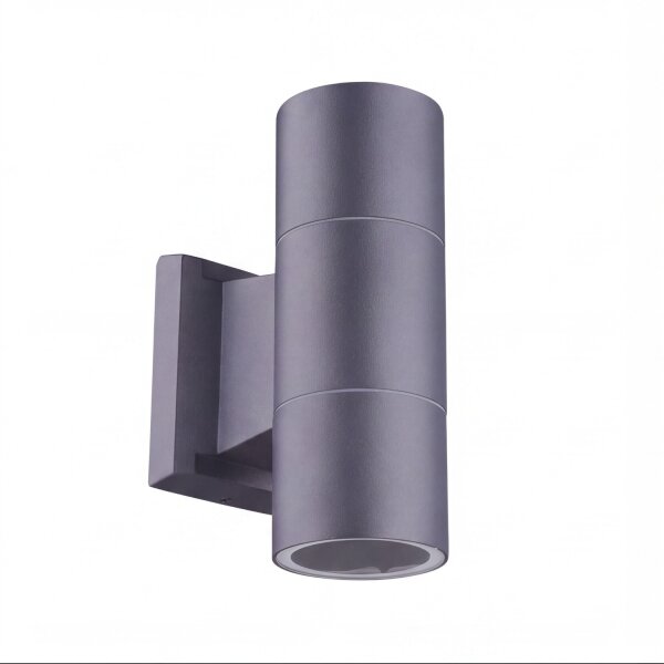 Applique murale moderne Up Down anthracite GU10 IP44 extérieur