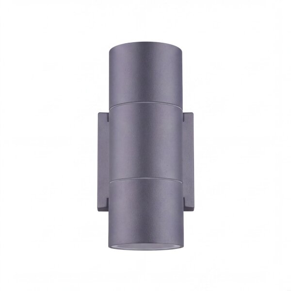 Applique murale moderne Up Down anthracite GU10 IP44 extérieur