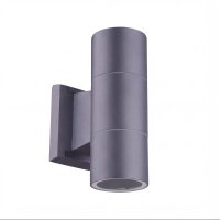 Applique murale moderne Up Down anthracite GU10 IP44...
