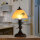 Lampe de table Shabby Landhaus Lampe dintérieur en verre