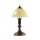 Lampe de table Shabby Landhaus Lampe dintérieur en verre