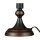 Lampe de table Shabby Landhaus Lampe dintérieur en verre