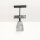 Shabby Chic Plafonnier blanc gris orientable AGAP