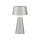 Lampe de table LED rechargeable à intensité variable Touch IP54 28,9 cm Argent
