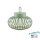 Lampe de table LED rechargeable Dimmer Touch 22 cm IP44 2 W vert