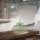 Lampe de table LED rechargeable Dimmer Touch 22 cm IP44 2 W vert