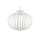 Lampe de table LED rechargeable Blanc Variateur Touch 33 cm IP44 2 W