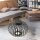 Lampe de table LED rechargeable IP44 noire Dimmer Touch 33 cm