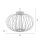 Lampe de table LED rechargeable IP44 blanche dimmable Touch 37 cm 2 W