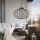 Lampe de table LED rechargeable IP44 noire dimmable Touch 37 cm