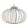 Lampe de table LED rechargeable IP44 greige dimmable Touch 2 W 37 cm