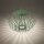 Lampe de table LED rechargeable IP44 Vert dimmable Touch 2 W 37 cm