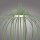 Lampe de table LED rechargeable IP44 Vert dimmable Touch 2 W 37 cm