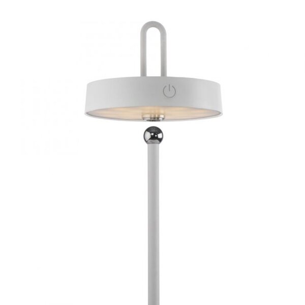 Lampe de table LED rechargeable Blanc Dimmer Touch IP44 47,2 cm