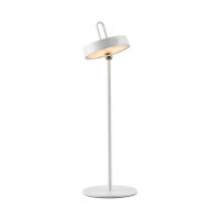 Lampe de table LED rechargeable Blanc Dimmer Touch IP44...