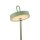 Lampe de table LED rechargeable Vert Dimmer Touch IP44 47,2 cm