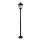 Lampe Rustique Ext&eacute;rieure Debout LANCE Noir 191cm