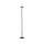 Lampadaire LED rechargeable Noir Dimmer Touch IP44 125,2 cm