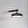 Applique LED Variateur de lumière Interrupteur tactile IP44 130 lm noir
