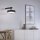 Applique LED Variateur de lumière Interrupteur tactile IP44 130 lm noir