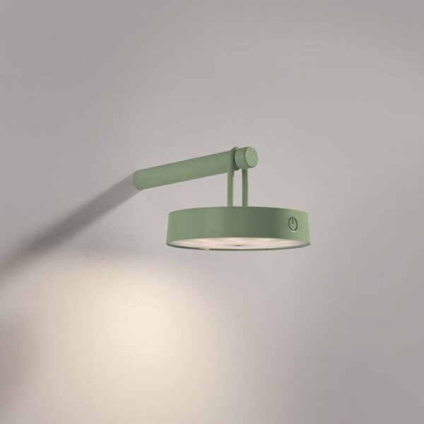 Applique LED Variateur de lumière Interrupteur tactile IP44 2700 K Vert